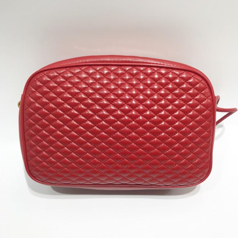 Victoire leather handbag Louis Vuitton Red in Leather - 21288793