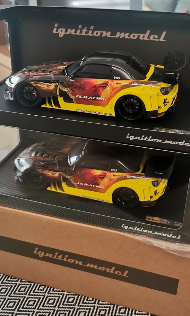 1/18 Ignition Model S2000 J'S Racing 魔王, Hobbies & Toys, Toys & Games