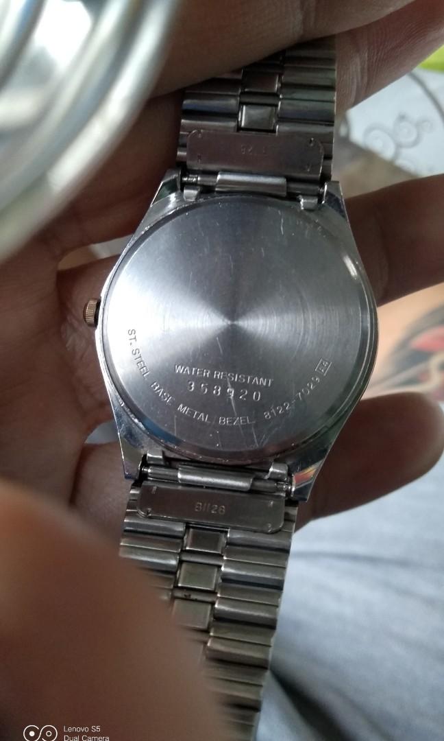 1980s Seiko 8122-7029 Quarts watch, Men's Fashion, Watches & Accessories,  Watches on Carousell