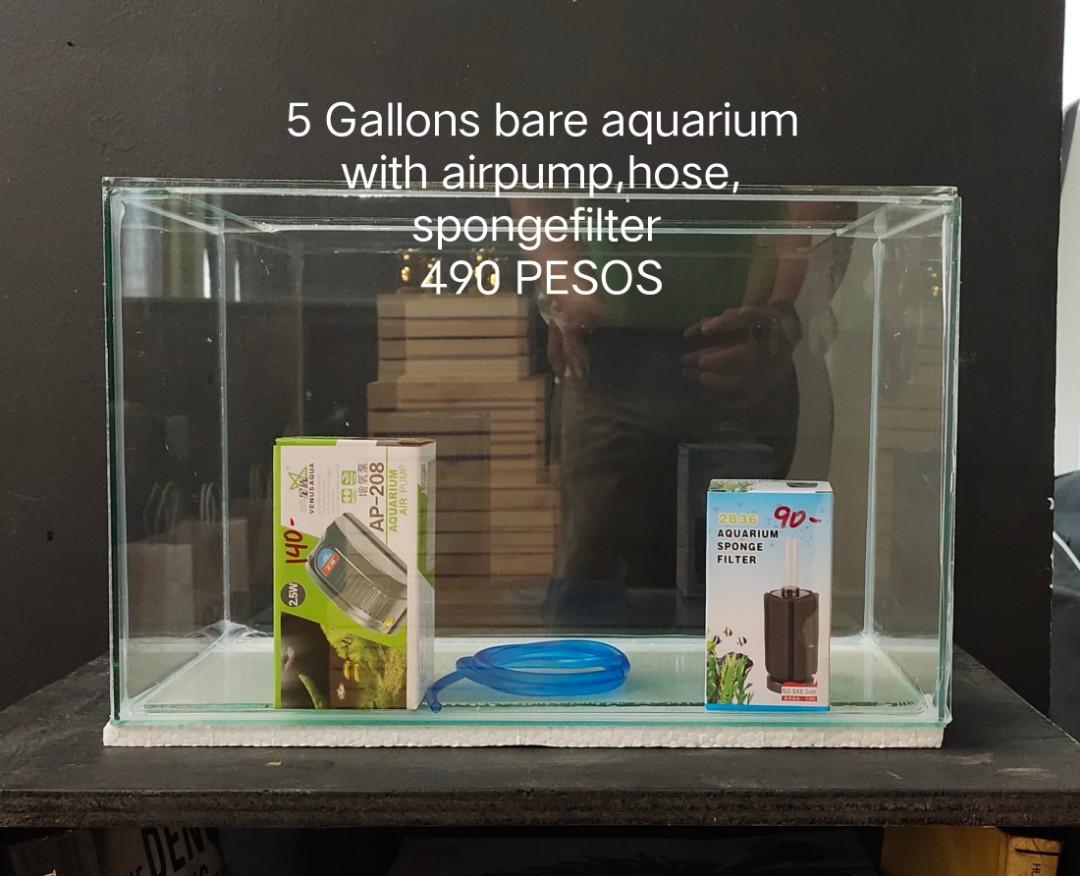 5 gallon aquarium complete set pet