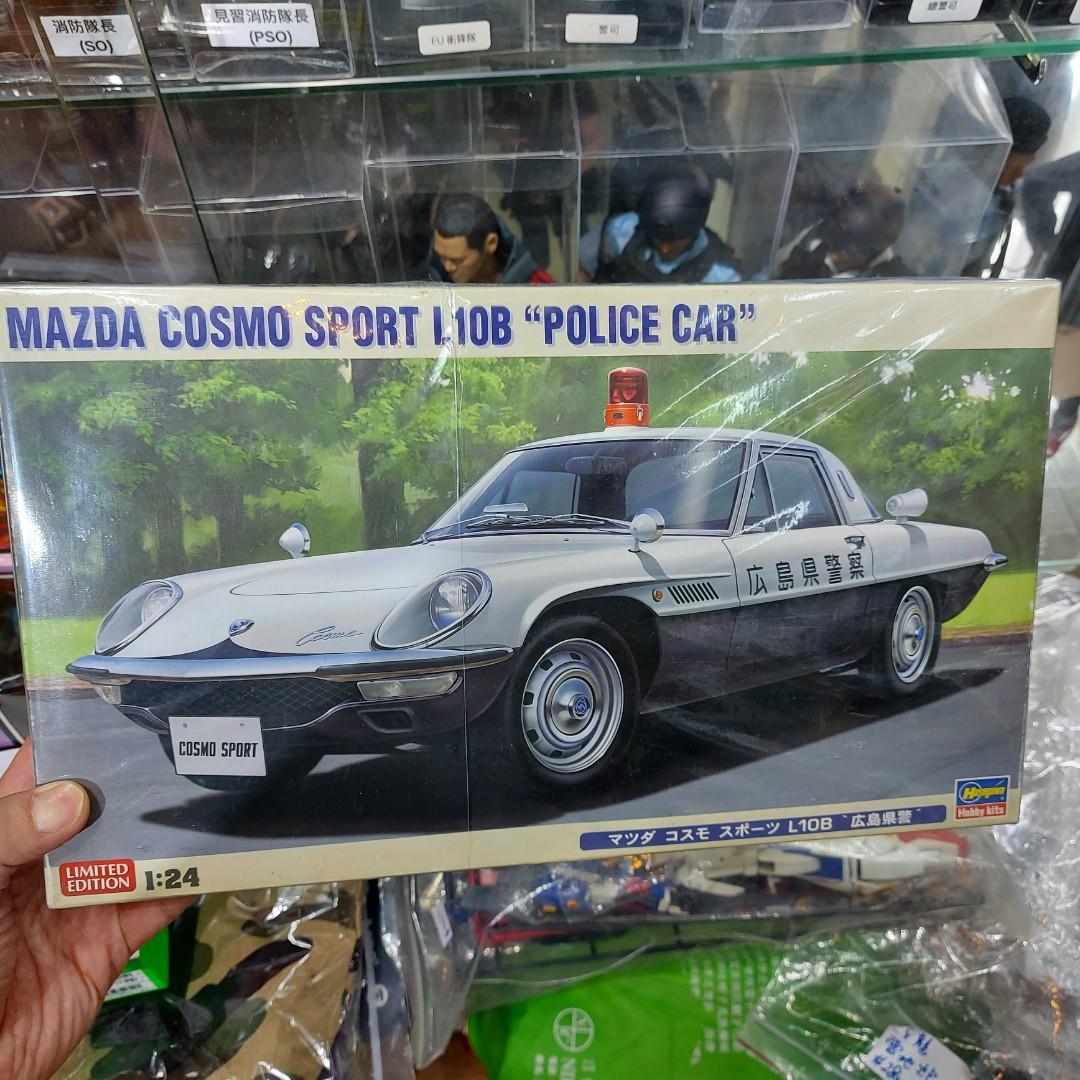 全新罕有1 24 Mazda Cosmo Sport L10b Police Car 日本日產警車模型l 玩具 遊戲類 玩具 Carousell