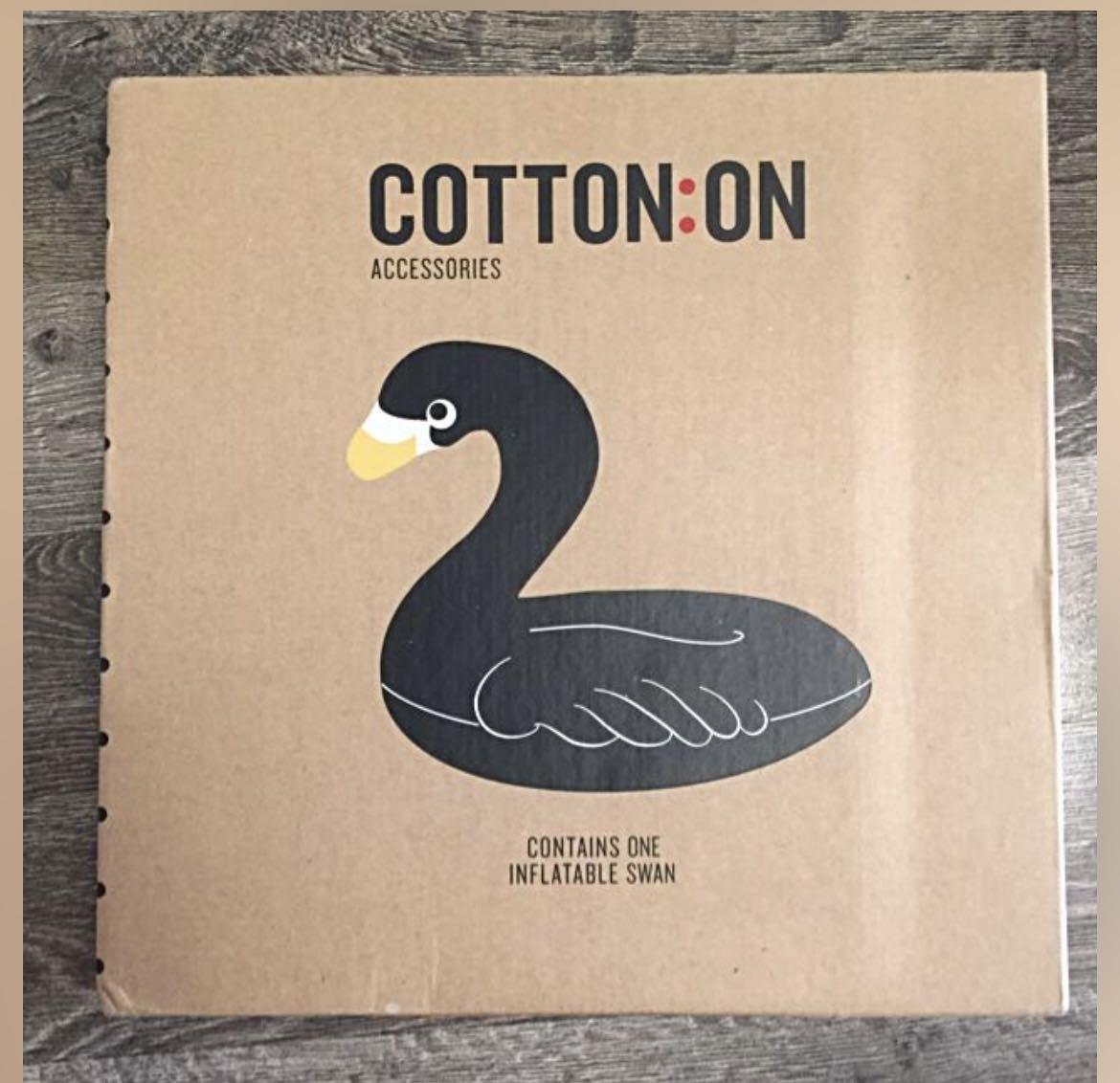 黑天鵝吹氣水上浮床inflatable Black Swan Swimming Float 運動產品 行山及露營 Carousell