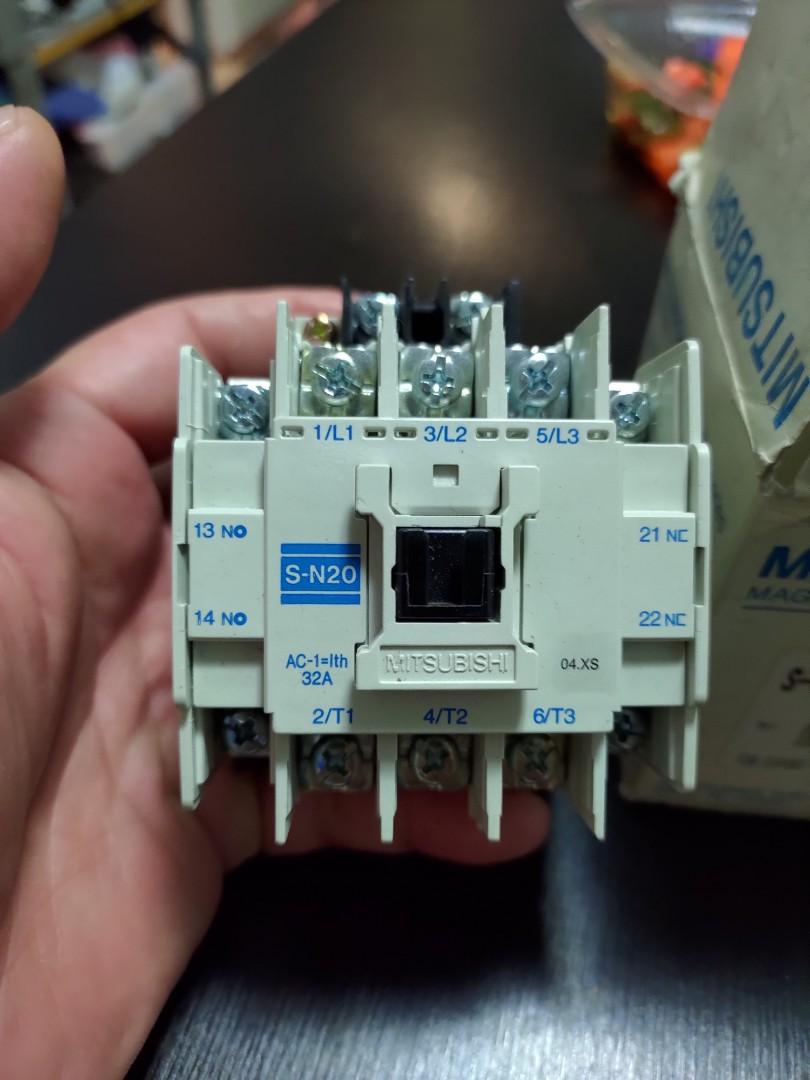 三菱索制三隻mitsubishi Magnetic Contactor 其他 其他 Carousell