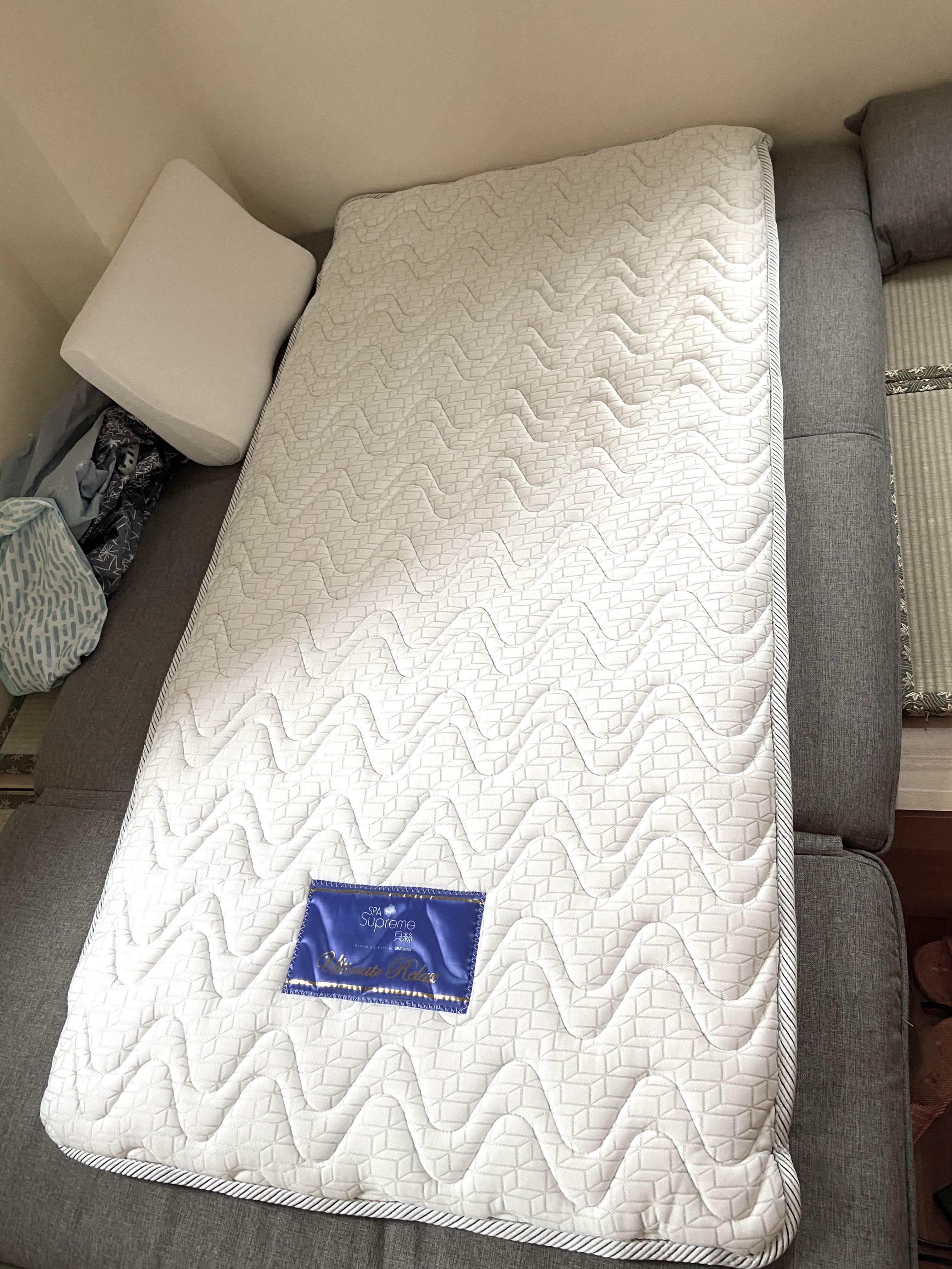 半價sinomax 旗下貝絲spa Superme 彈簧床墊ultimate Relax 2個月前買好新 白淨 舒適 傢俬 家居 傢俬 Carousell