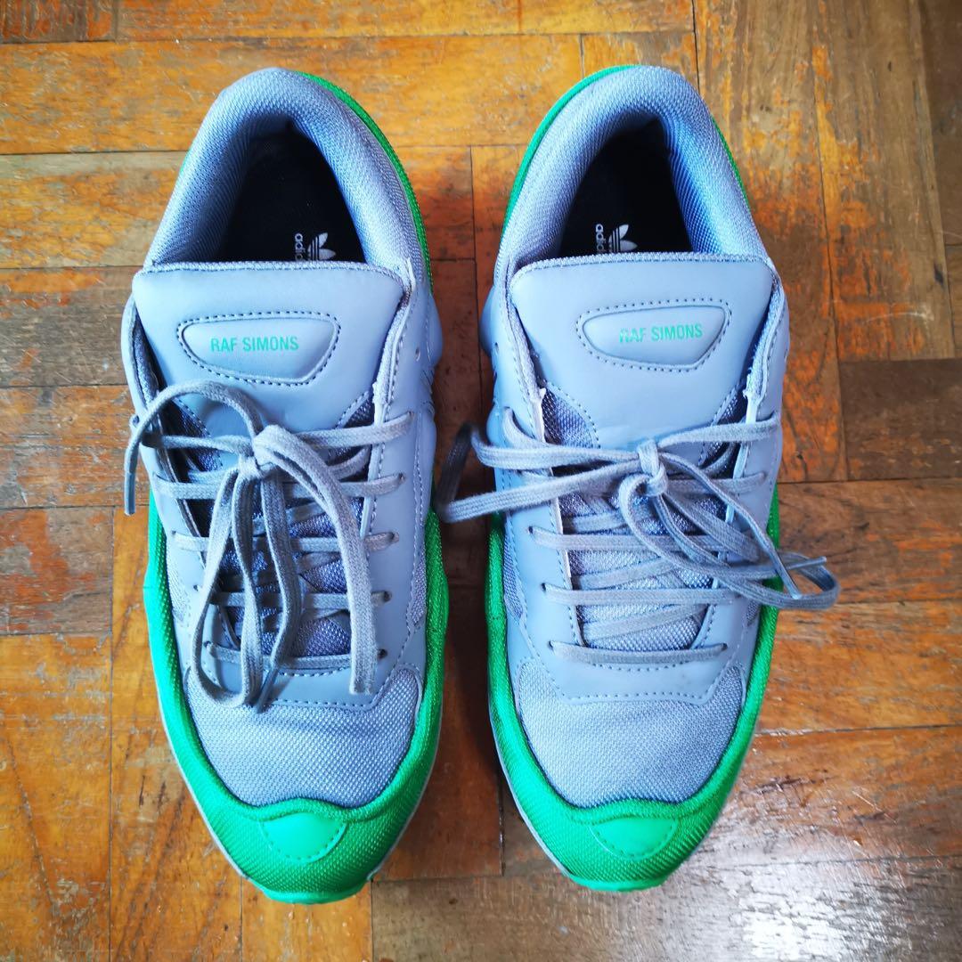 Adidas x Raf Simons Ozweego Green Grey