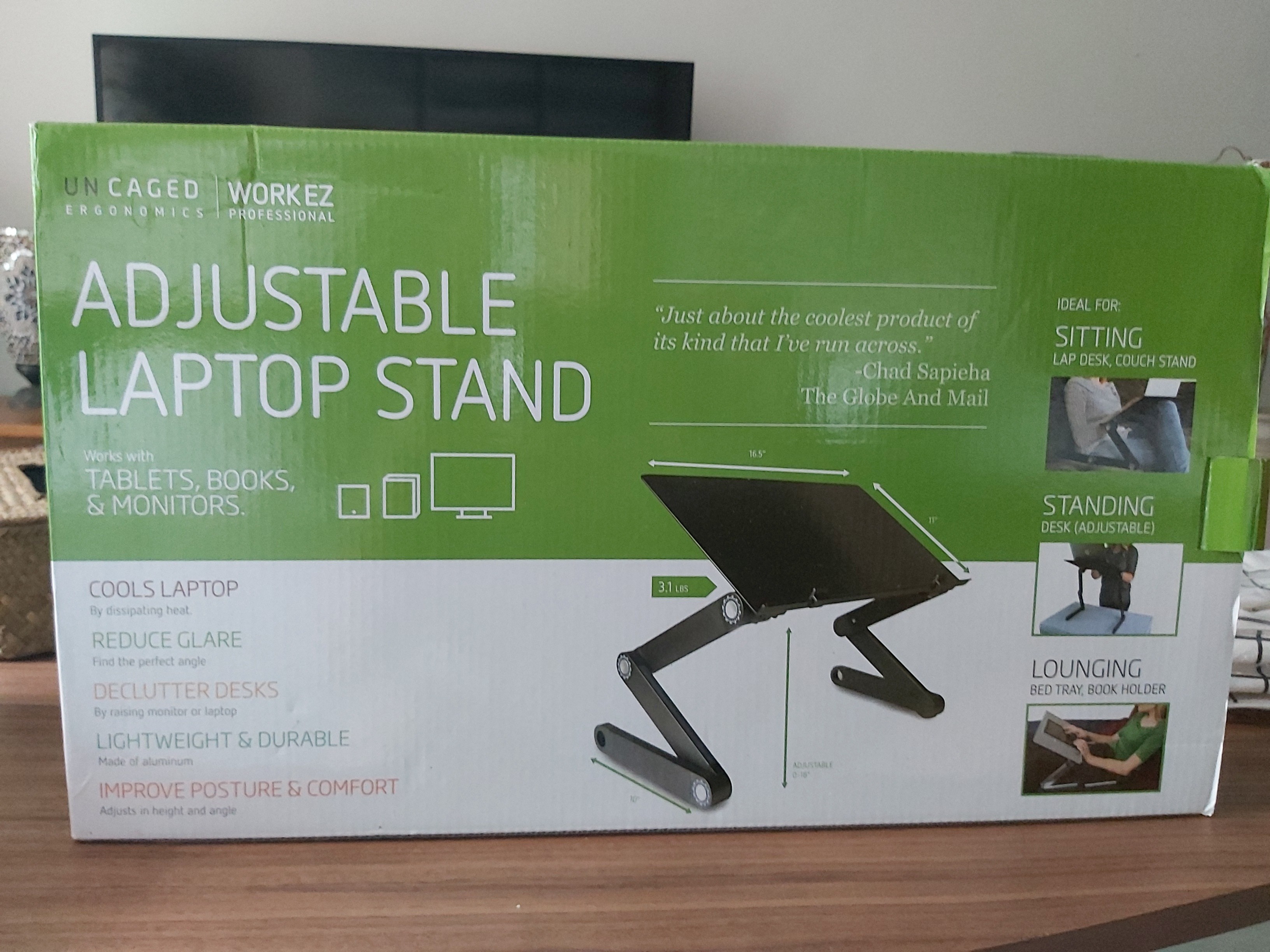 Adjustable Laptop Stand, Computers & Tech, Parts & Accessories, Laptop