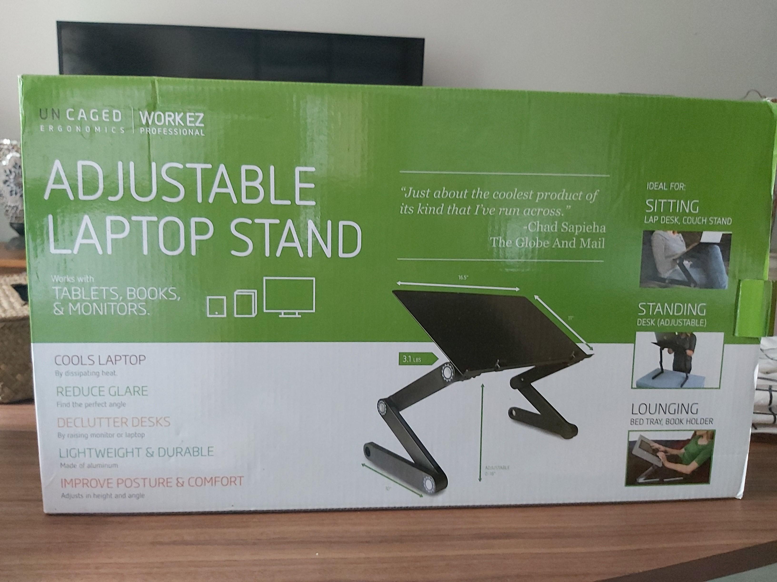 Adjustable Laptop Stand, Computers & Tech, Parts & Accessories, Laptop