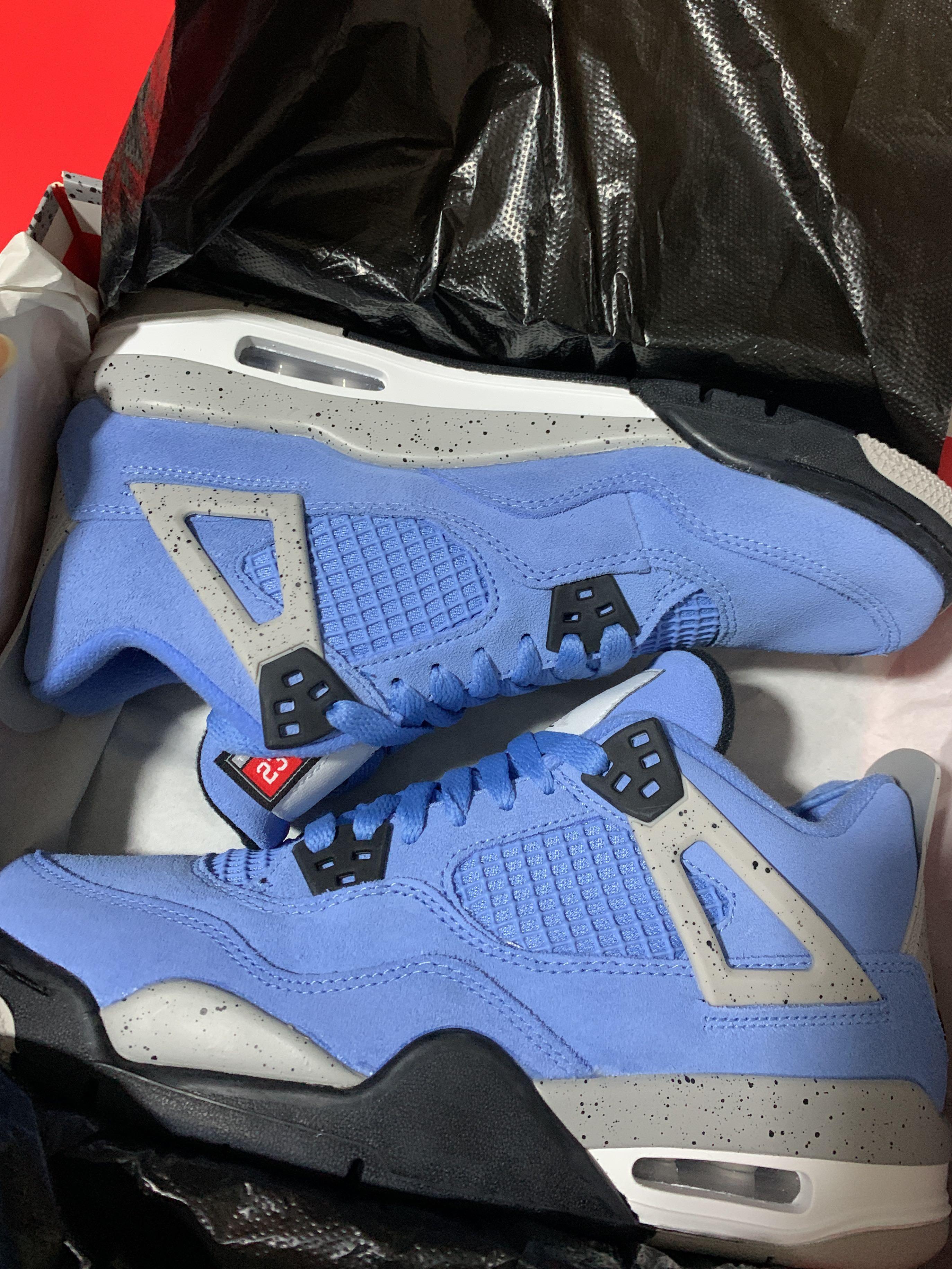 retro 4 university blue gs