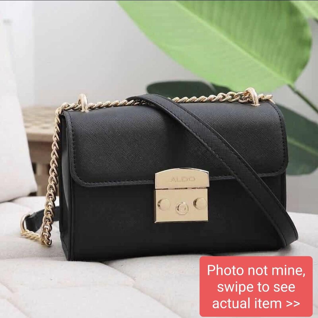 Aldo Sling Cross Body Black Bag Women s Fashion Bags Wallets