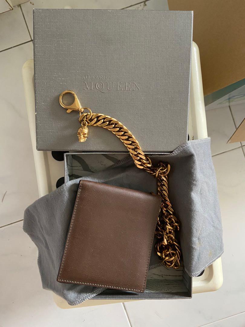 Alexander mcqueen on sale wallet on chain