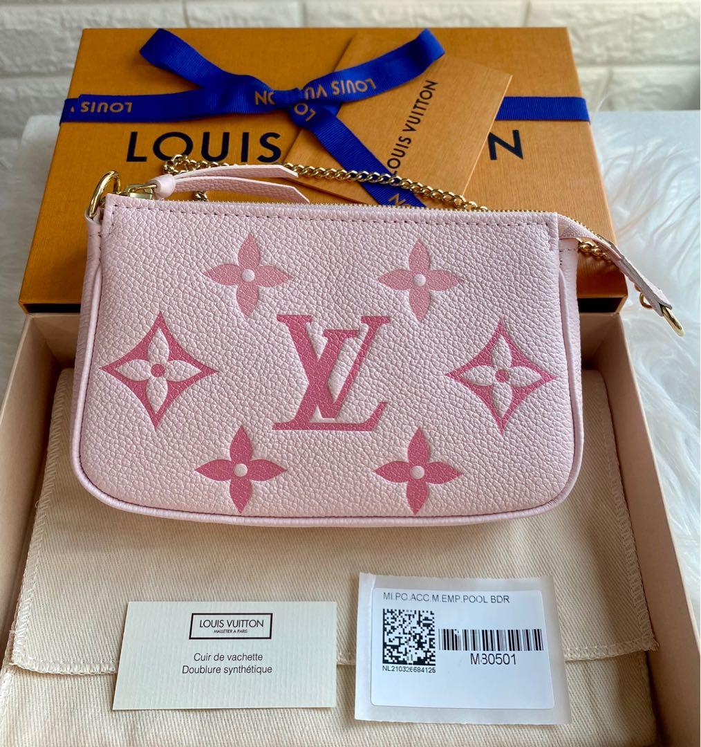 Authentic Louis Vuitton Mini Pochette Accessories New By The Pool Capsule  Collection, Luxury, Bags & Wallets on Carousell