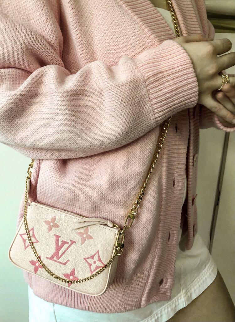 Louis Vuitton Mini Pochette Accessoires Pink