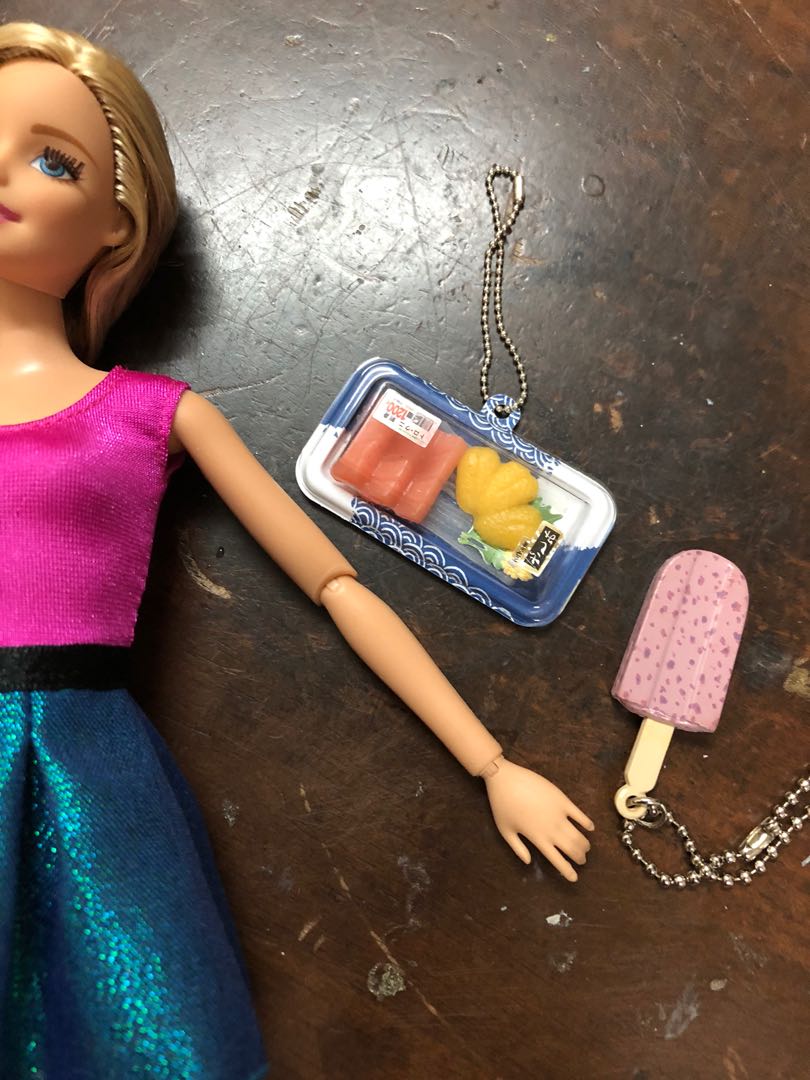 Barbie size top food