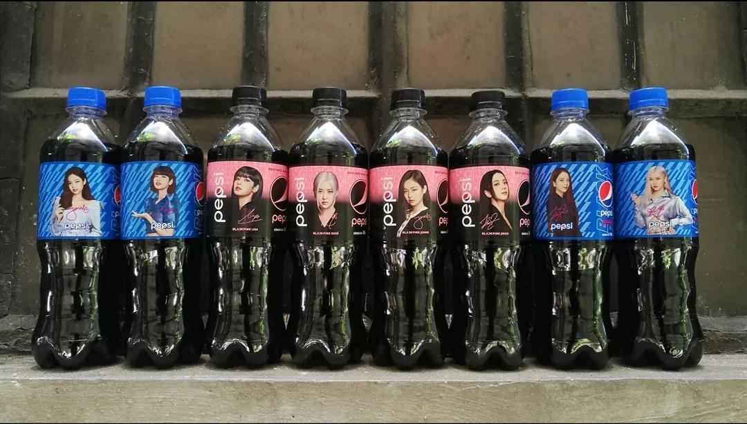 BLACKPINK x Pepsi 600mL (Category: Beverages) located in Manila. Submitted by 5aint5 (Listing ID 1084519426, Image 1). Description: WTS/LFB Blackpink x Pepsi 600mL bottles. Sold as a set. 4 bottles(OT4) in each set. 185 + sf RFS: Extra bottles so I decided to look for more bottles to complete them all. 4 sets still available. 2 blue, 2 pink. MOP: GCash, Bank transfer MOD: Grab, Lalamove, etc. Message me for more details. Thank you!.