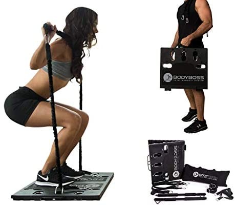 BodyBoss 2.0 Full Portable Home Gym Workout Package Sports Equipment Exercise Fitness Cardio Fitness Machines on Carousell