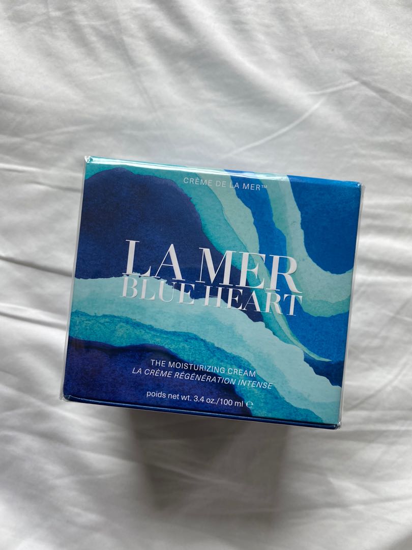 Brand new La Mer blue heart moisturising cream 100ml, 美容＆化妝品, 頭髮護理, 沐浴