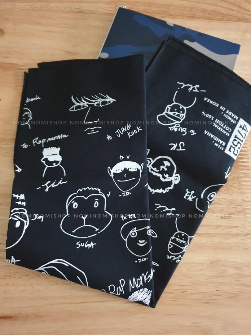 BTS 1st Japan Tour 2015 Wake Up:Open Your Eyes Bandana / Scarf