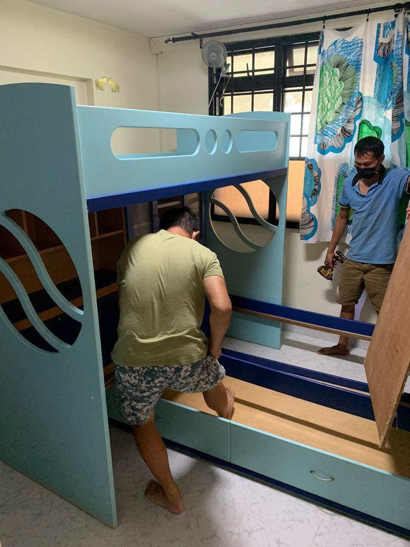 Bunk bed mover/assembly/disassembly /disposal services, Home Services