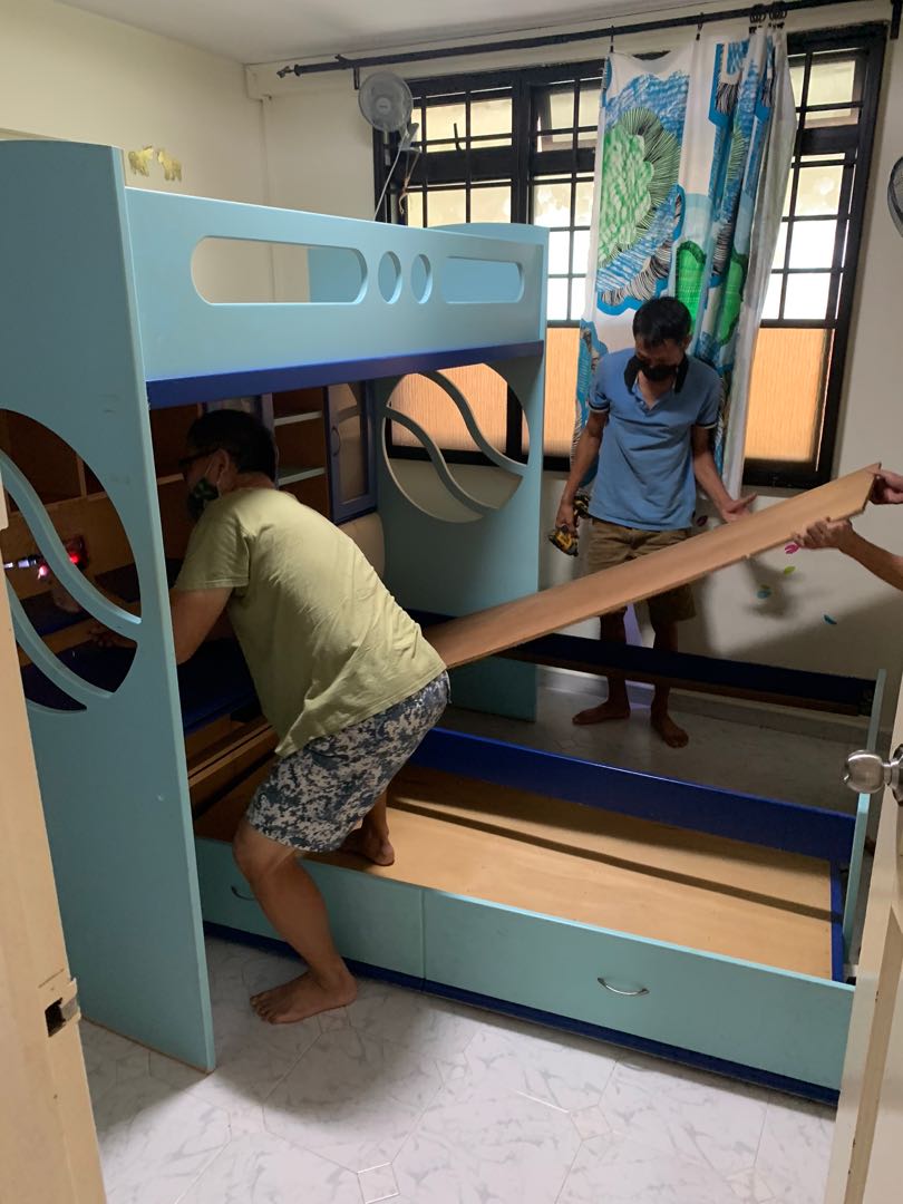 Bunk bed mover/assembly/disassembly /disposal services, Home Services