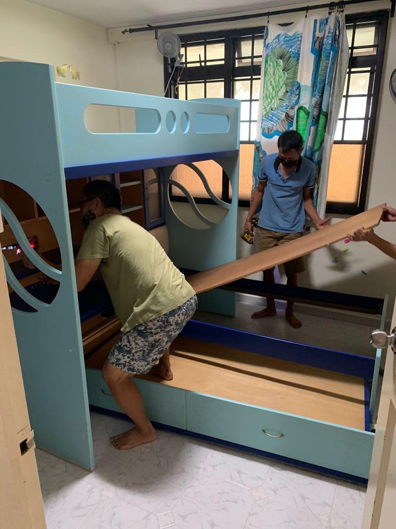 Bunk bed mover/assembly/disassembly /disposal services, Home Services