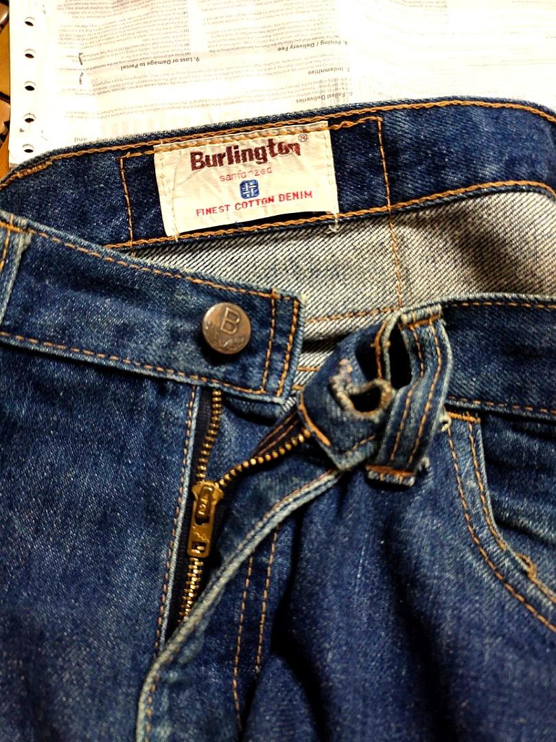 BURLINGTON JEANS SANFORIZED, Men's Fashion, Bottoms, Jeans on Carousell