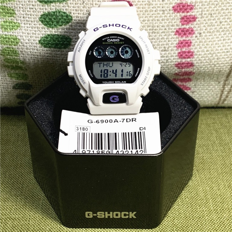 卡西歐Casio G-Shock G-6900A -7dr 太陽能動力新品, 名牌, 手錶- Carousell