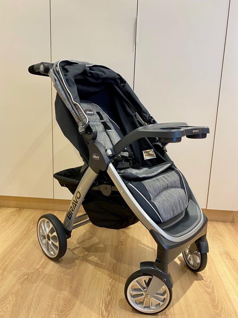 Chicco bravo trio travel system indigo discount