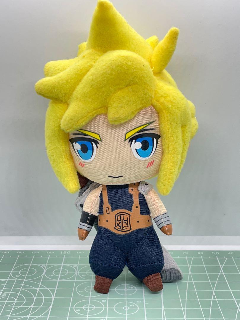 Cloud Strife Final Fantasy Vii 7 Stuffed Toy Plushie Sword Keychain Toys Games Bricks Figurines On Carousell