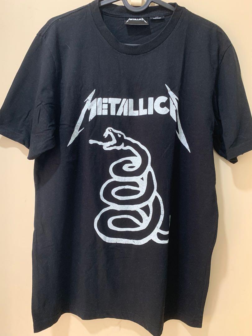 Metallica t shirt cotton on on sale