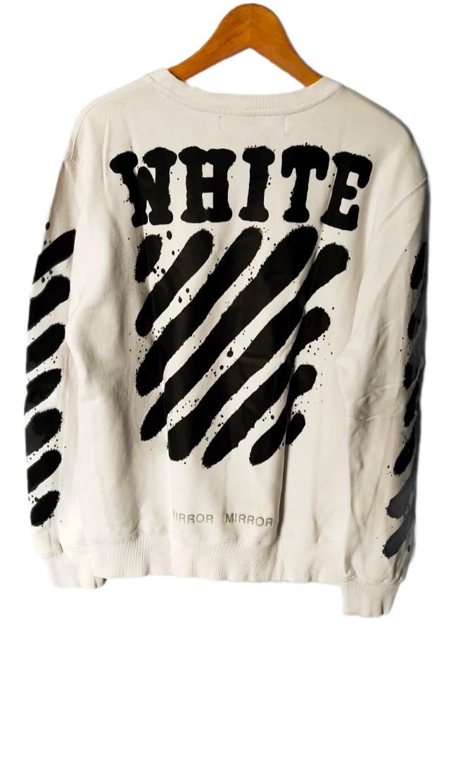 Harga crewneck off online white original