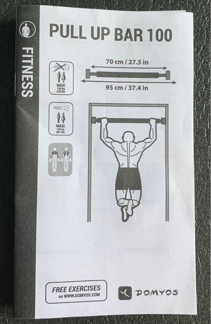 Pull up bar 70 cm on sale