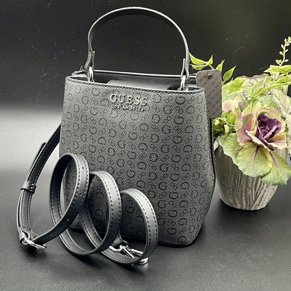 Guess ella mini bucket bag on sale