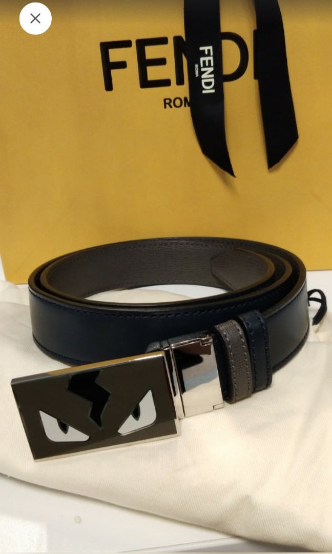 Fendi belt monster face outlet