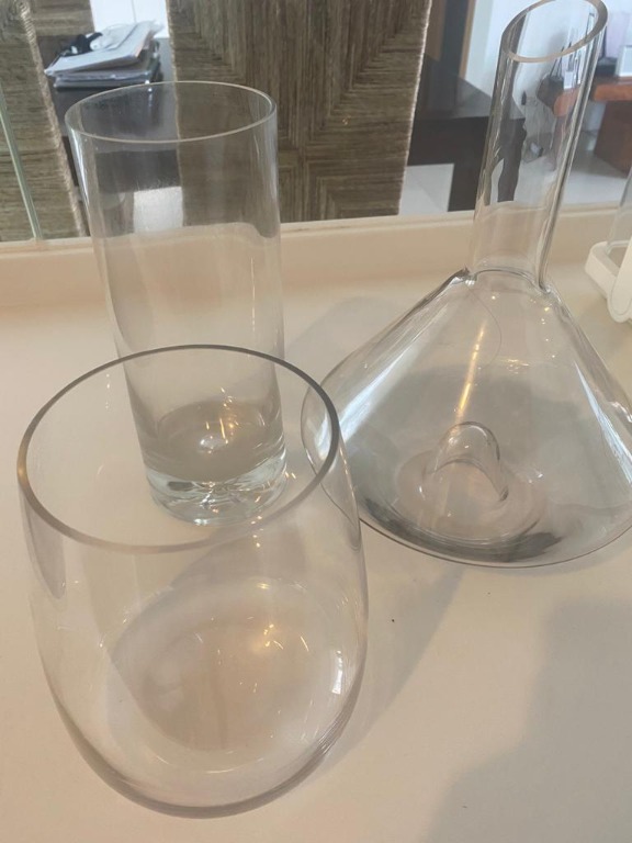 Flower Vase and Decanter, Furniture & Home Living, Home Decor, Vases