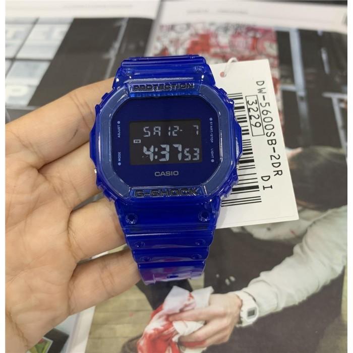 G shock outlet petak jelly biru