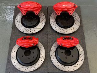 Genuine Refurbished akebono 4/2 For infinity G35 , G37 , Q50 , Q60