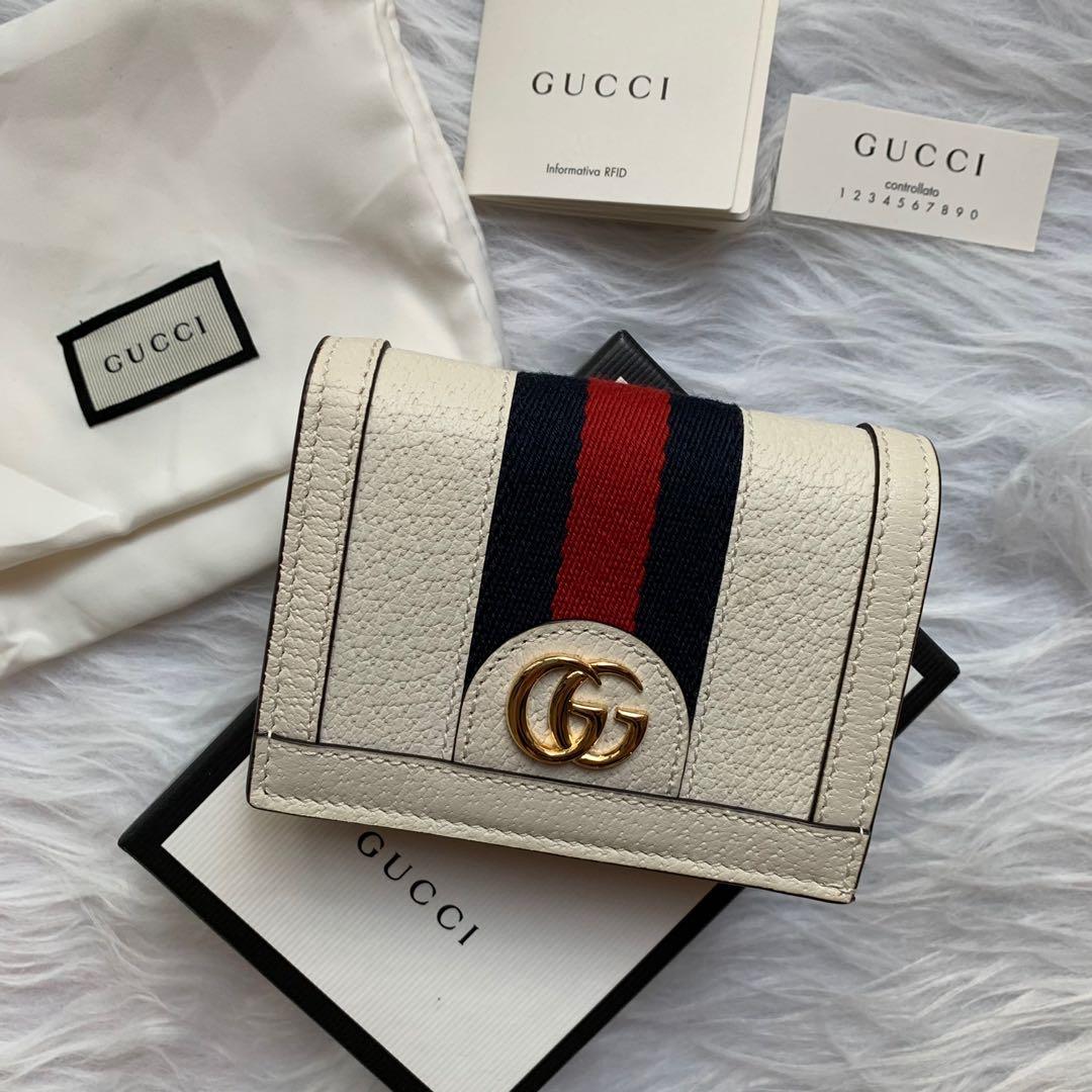 Gucci ophidia shop wallet white