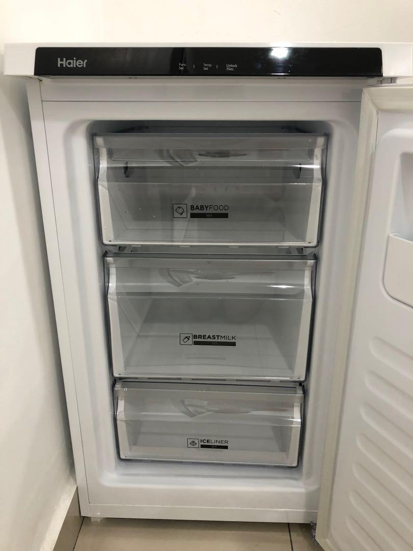 Haier Breastmilk Deep Freezer 90L, TV & Home Appliances, Kitchen