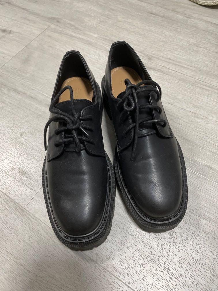 H M chunky oxfords shoes