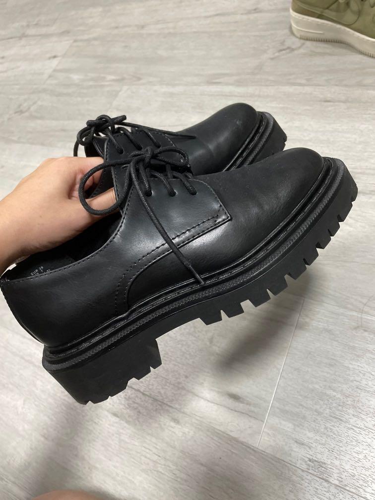 Chunky oxfords womens online