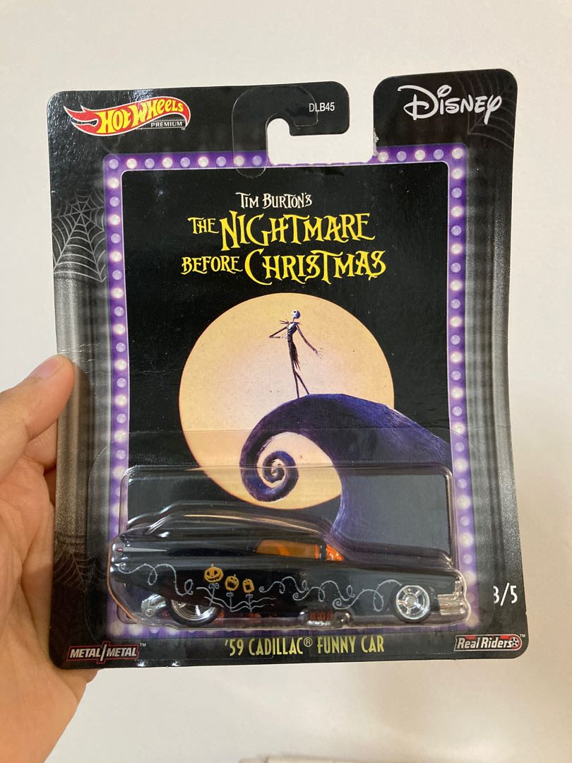 Hot wheels Nightmare Before Christmas, Hobbies & Toys, Toys & Games on