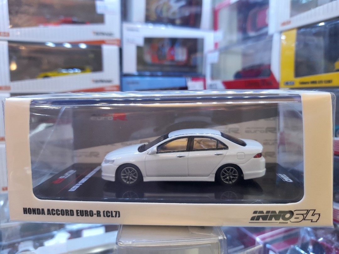 inno64 1:64 Honda accord euro-r cl7 珍珠白, 興趣及遊戲, 收藏
