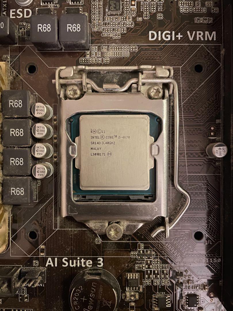 Intel i5 4670 Asus H87-Pro