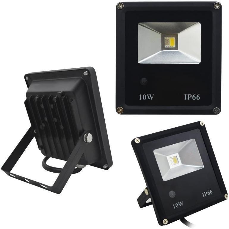 Jayool 10W RGB Floodlight LED Colour Changing Flood Lights Outdoor with Remote RGB Warm White Waterproof IP66 Timing 2 Pack Energy Class A Furniture Home Living Lighting Fans Lighting