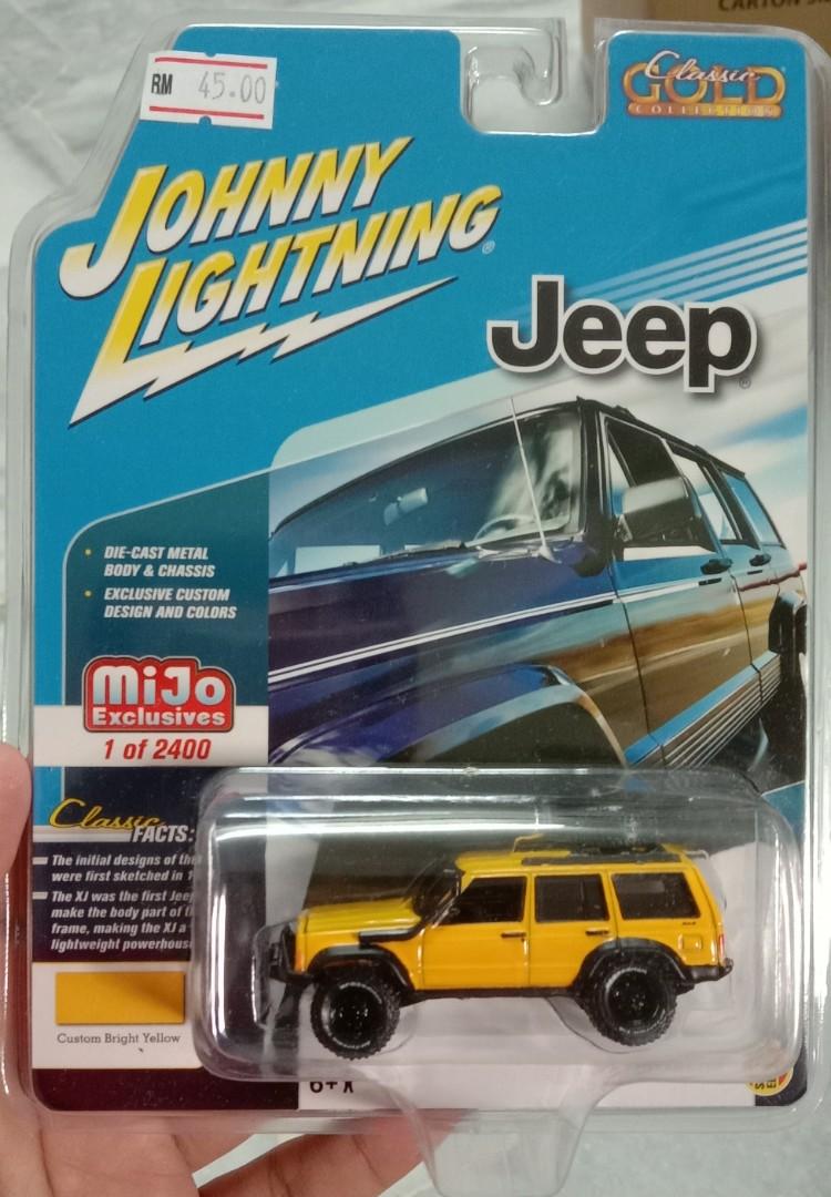 Johnny lightning jeep 2024 cherokee xj