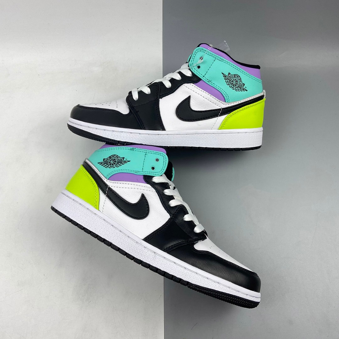 STEAL Jordan Pastel Purple Teal Green Multi Color Women s