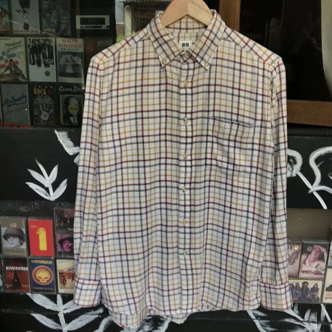 Kemeja Flanel Uniqlo