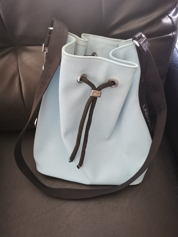Lacoste drawstring bag shop