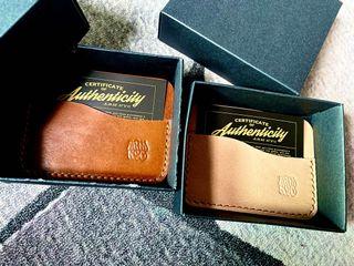 Leather card holder