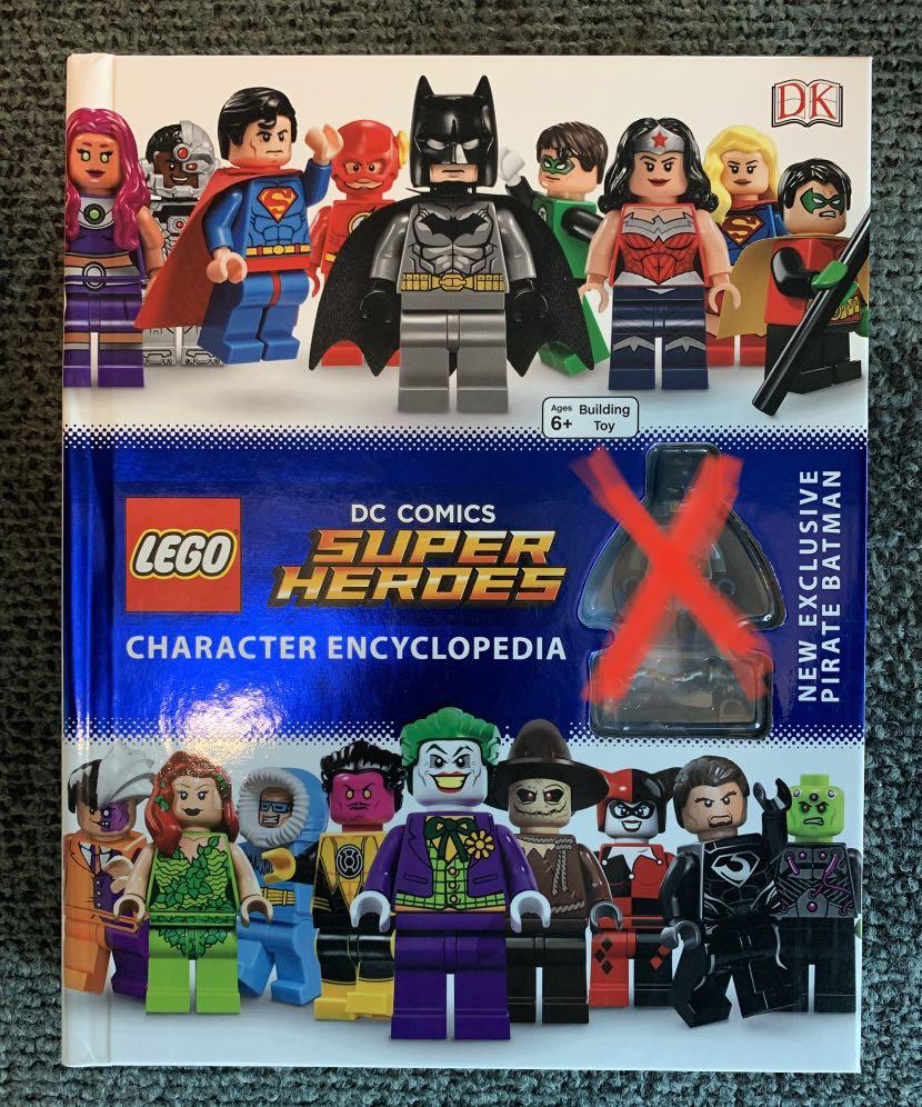 Lego Dc Comics Super Heroes Encylopedia Batman Toys Games Bricks Figurines On Carousell
